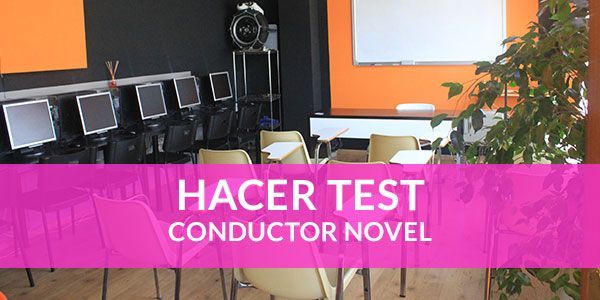 Hacer Test de conductor novel