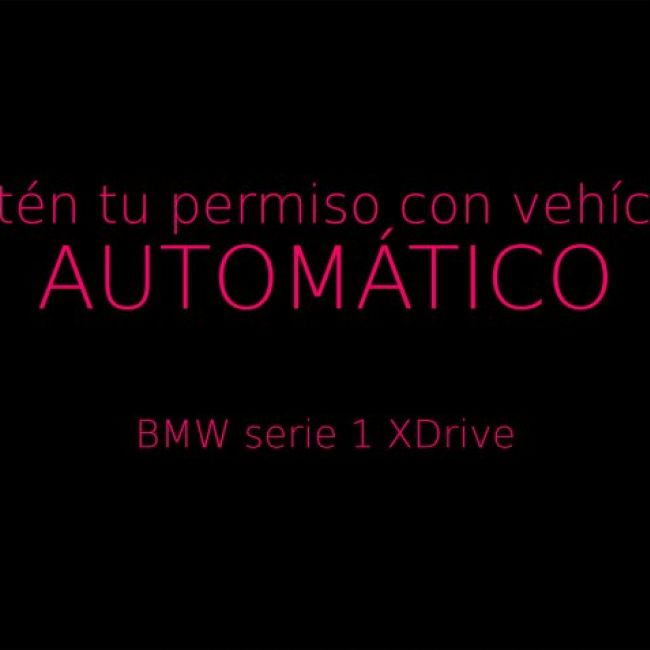 Permiso B con vehículo automático